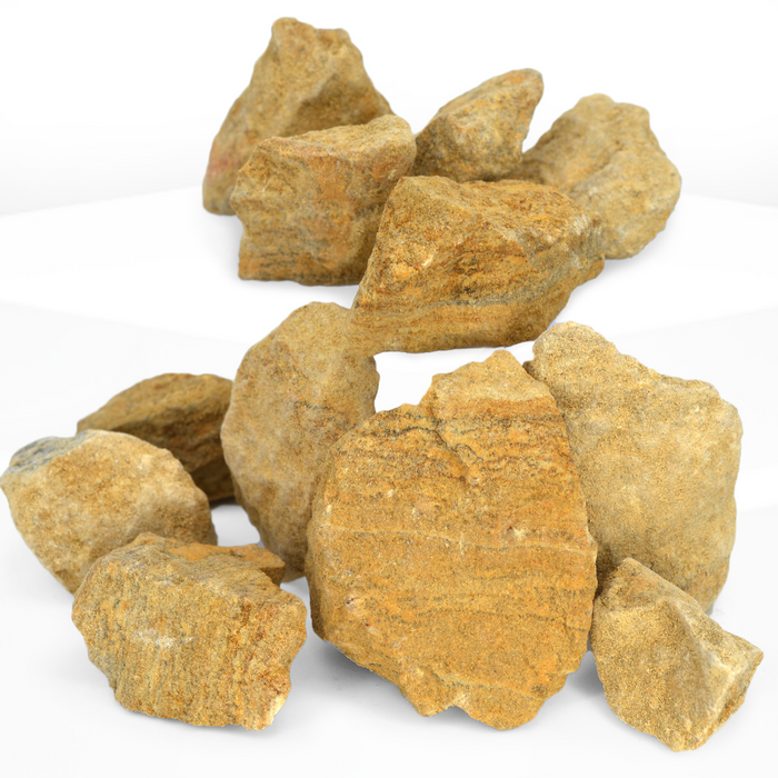 12PK Raw Dolostone, Sedimentary Rocks - Approx. 1"