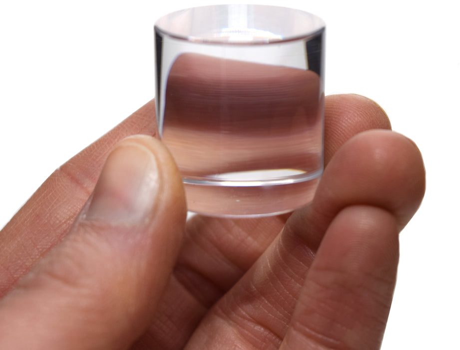 Acrylic Rod, 1"x1" - Light Transmitting Experiment Tool - Clear Acrylic - Eisco Labs