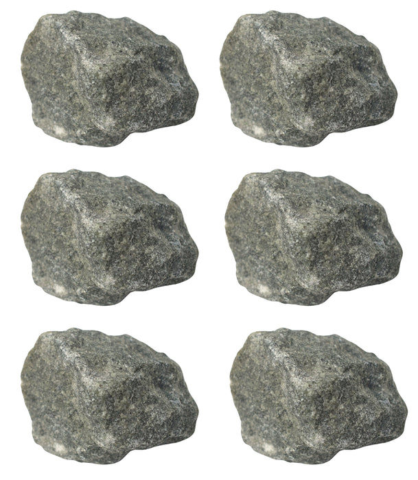 6PK Raw Olivine, Mineral Specimens - Approx. 1" - Geologist Selected & Hand Processed - Great for Science Classrooms - Class Pack - Eisco Labs