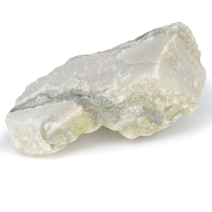Raw Fine White Marble, Metamorphic Rock Specimen - Approx. 1" - Geologist Selected & Hand Processed - Great for Science Classrooms - Eisco Labs