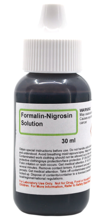 Formalin-Nigrosin Solution, 30mL - The Curated Chemical Collection