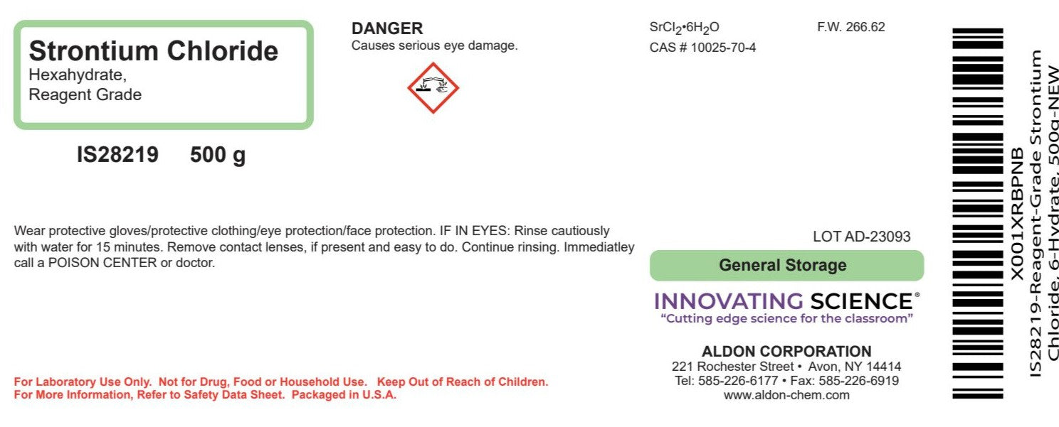 Strontium Chloride, 500g - 6-Hydrate - Reagent-Grade - The Curated Chemical Collection