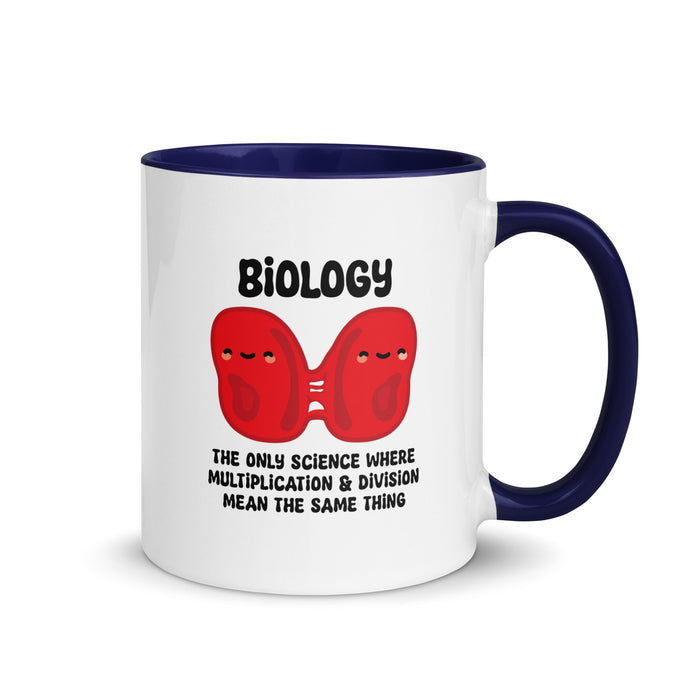 Biology Cells Mug w/ Color Inside