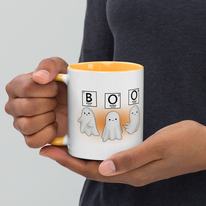 Spooky Ghosts Mug with Inside Color