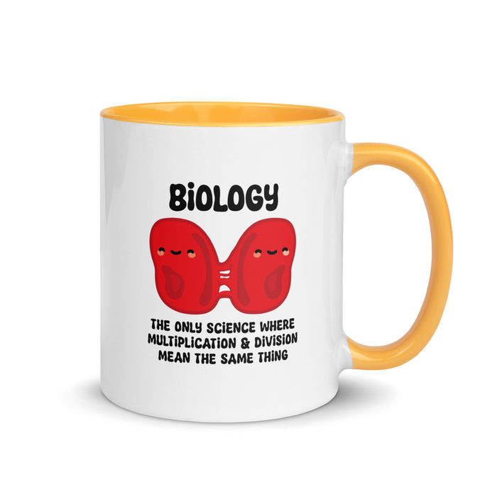 Biology Cells Mug w/ Color Inside