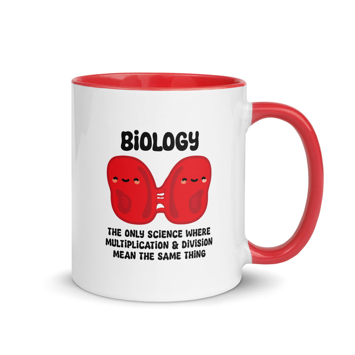 Biology Cells Mug w/ Color Inside