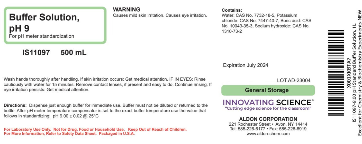 9.00 pH Standard Buffer Solution, 500mL