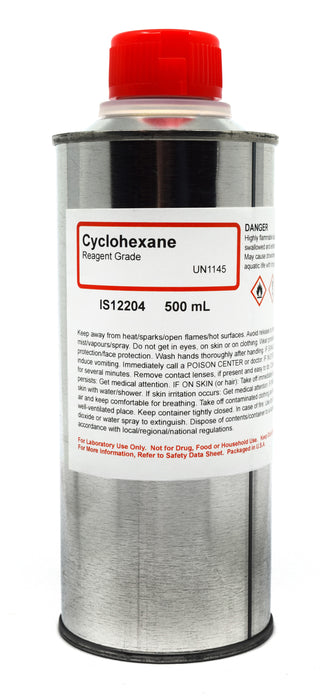 Cyclohexane Reagent, 500mL - The Curated Chemical Collection