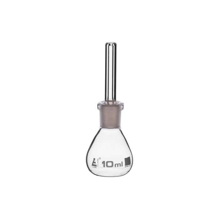Specific Gravity Bottle, 10mL - Borosilicate Glass - For Determining Liquid Density