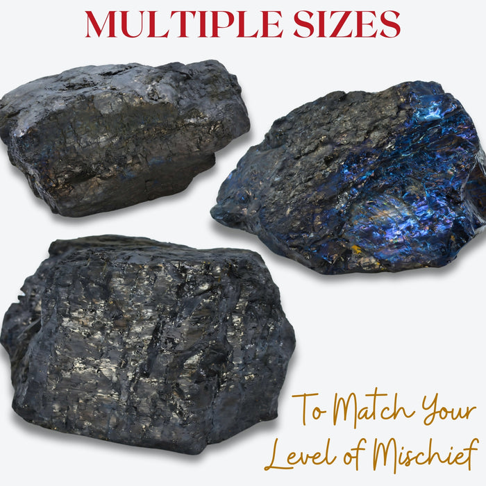 20lb Humongous Lump of Coal – For the Ultimate Naughty Person - For the Person Who Deserves Nothing Else - Christmas Coal, Coal Christmas Gift - Holiday Joke for Christmas Parties, Secret Santa