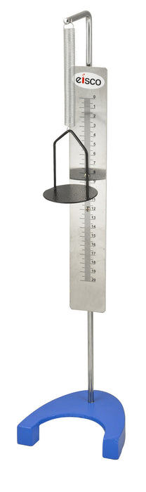 Hook's law with weight pan