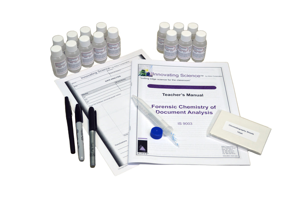 Innovating Science - Forensic Chemistry of Document Analysis Kit