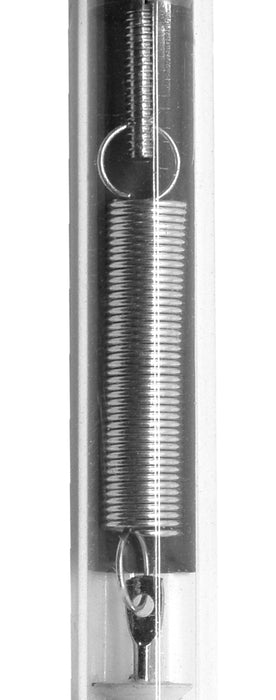 Economy Dynamometer, Plastic - 5N - Zero-Point Calibration Capability - High Resolution Scale, Spring Balance - Classroom Quality - hBARSCI