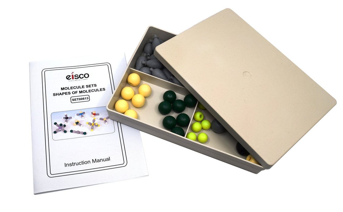 Molecular Model Kit, 74 Pcs - Demonstration of Bond Orientation, VSEPR Theory