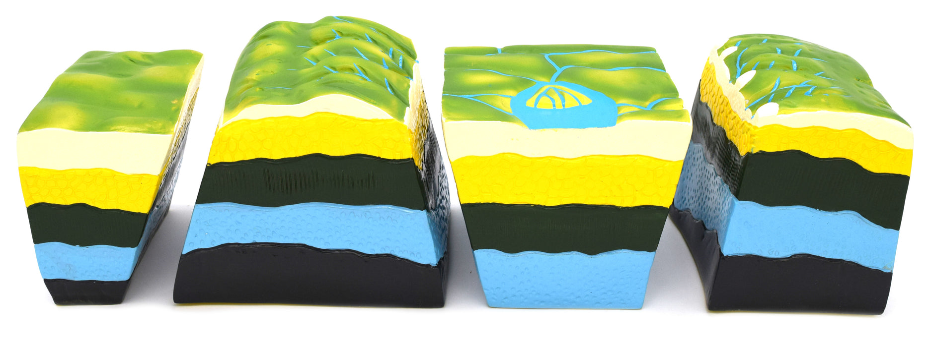 Fold & Fault Model, 17 Inch