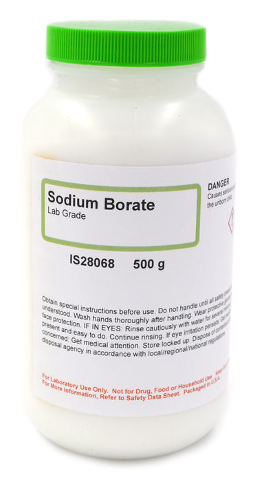 Sodium Borate, 500g - Lab-Grade - The Curated Chemical Collection