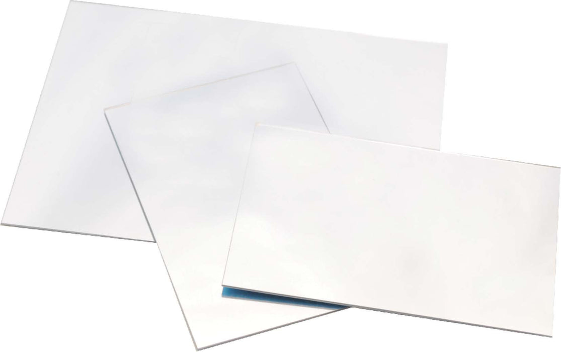 10PK Plastic Mirrors, 6 x 4 Inch