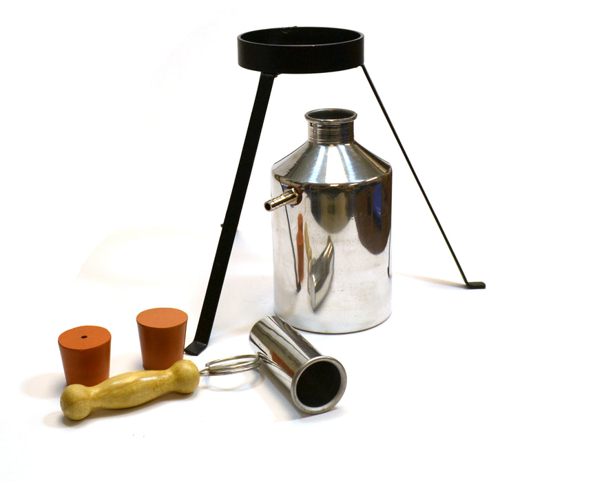 Eisco Labs Laboratory Steam Generator, 1 Liter, Cast Base, Aluminum Can