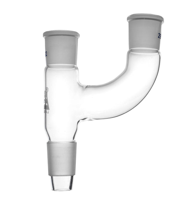 Adapter Multiple - Two necks parallel, Socket size 29/32, Cone size 29/32