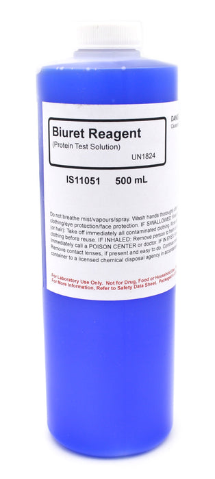 Biuret Reagent, 500mL - The Curated Chemical Collection