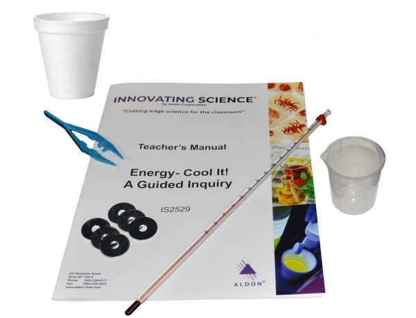 NYS Intermediate Learning Science Kit: Energy - Cool It! - First Law of Thermodynamics Demonstration - Innovating Science