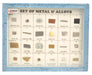 Set of 24 Metal & Alloys, Cardboard Box