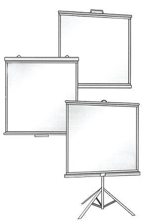 Projection Screen 52 x 70"