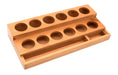 Wooden Staining Bottle Stand - Fits up to 12, 60ml bottles - Eisco Labs