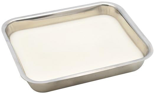 Dissecting Tray 30x20cm., S.Steel, with wax