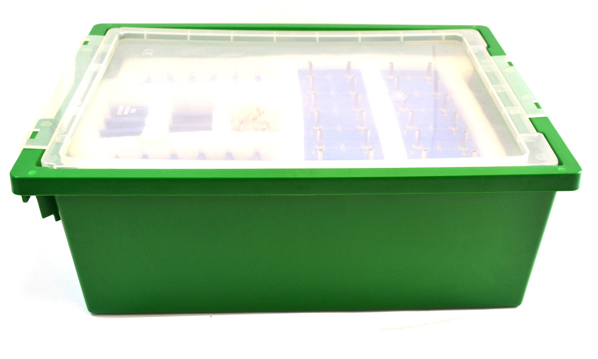 EISCO Comprehensive Basic Electricity Kit For Building and Studying Circuits (3 Part Kit)
