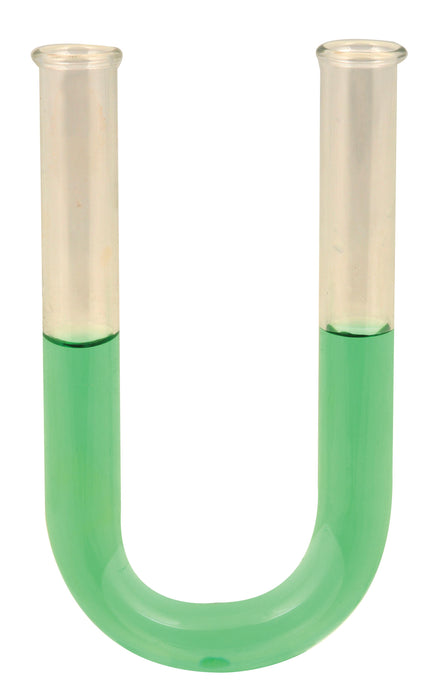 Absorption Tube, Calcium Chloride U-form, L 100mm, Dia 12mm, Borosilicate glass - hBARSCI