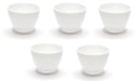 (Pack of 5) Silica Crucible, 50ml Capactity  - Eisco Labs