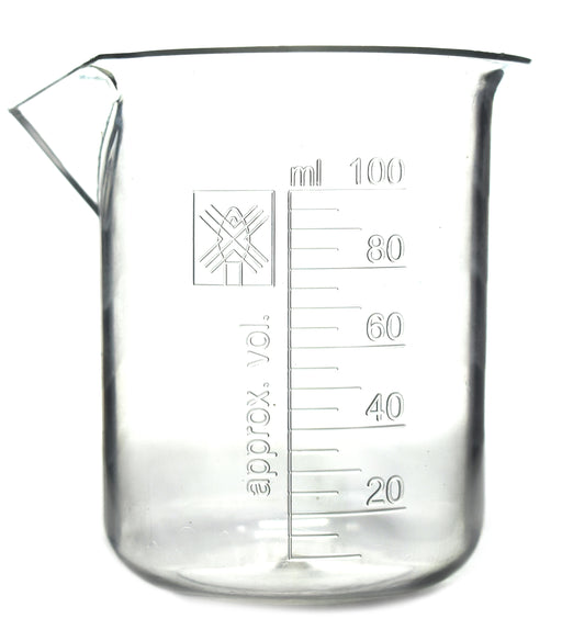 Beaker, 100ml,  TPX Plastic, with Spout - Eisco Labs
