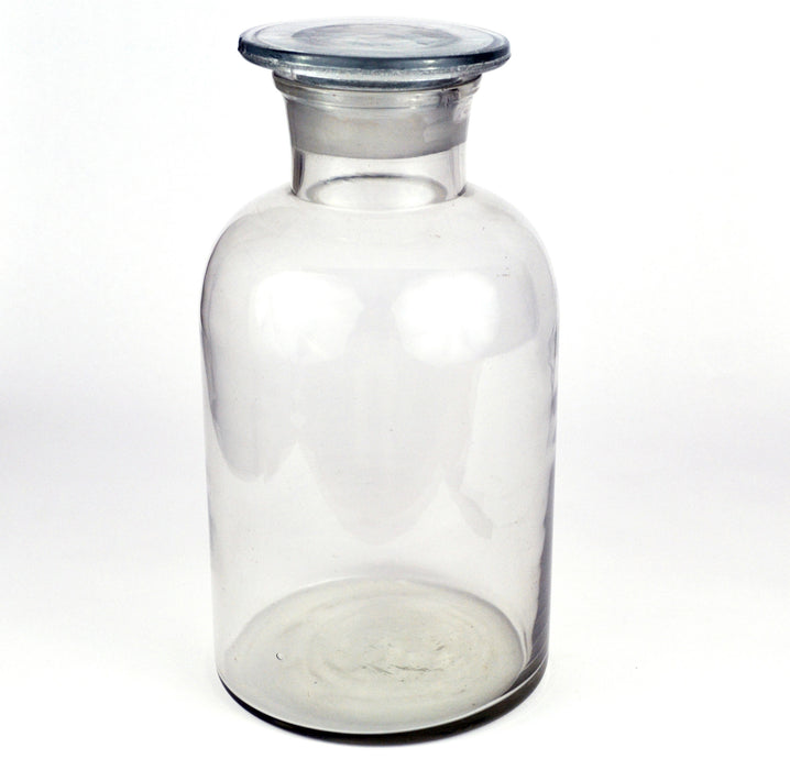 Reagent Bottle, 2000mL - Clear - Wide Neck - Soda Glass