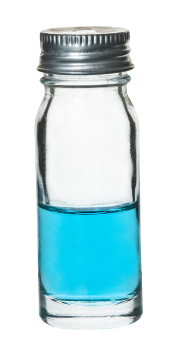 Bottle - McCartney, Media vaccine, narrow mouth with aluminum screw cap and rubber linear, 100ml.