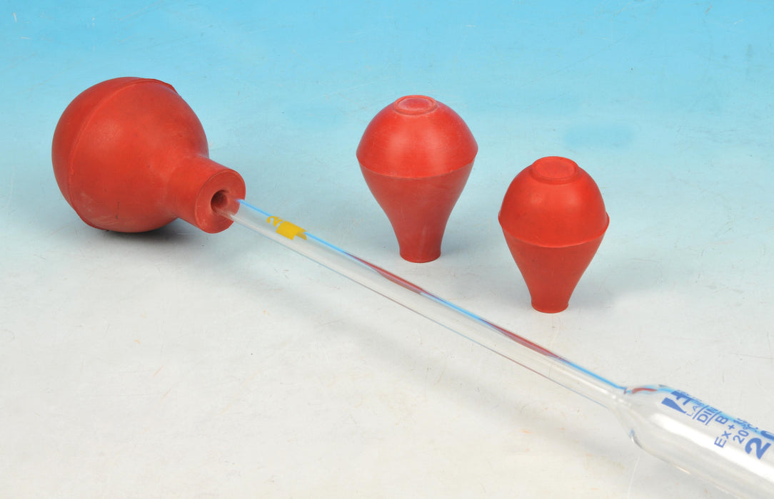 Bulbs - Pipette Rubber pear shaped for use with pipettes etc.,5 ml