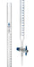 Burettes with straight bore interchangeable PTFE key stopcock, capacity 100ml, Sub. Div. 0.20ml Tolerance ?? 0.10ml, class 'A'