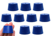 Neoprene Stopper ASTM Solid - Blue ASTM Size: #8 - 33mm Bottom, 41mm Top, 25mm Length - Pack of 10
