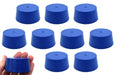 Neoprene Stopper ASTM Solid - Blue ASTM Size: #11 - 48mm Bottom, 56mm Top, 25mm Length - Pack of 10