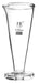 Conical Measure with Spout, Borosilicate Glass, 125ml, No graduations - Eisco Labs