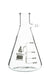 Flask Filtering 500ml., Conical, with integral side arm