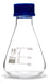 Flask Conical 100ml, Erlenmeyer, with Teflon liner screw cap, borosilicate glass