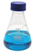 Flask Conical 500ml, Erlenmeyer, with Teflon liner screw cap, borosilicate glass