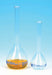 Flask Volumetric class 'B', cap. 500ml, borosilicate glass with rim without stopper