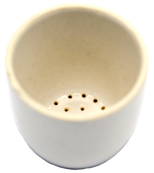 Cruicble Gooch, Porcelain Filtering Crucible, 30ml Capacity - Eisco Labs