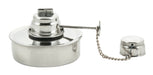 Spirit Lamp - Stainless steel Sheet, cap. 80ml