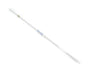 Pipette class 'B' 5ml, Borosilicate glass, bulb form, White