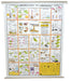 Chart - Laboratory Techniques, size 75x100cm.