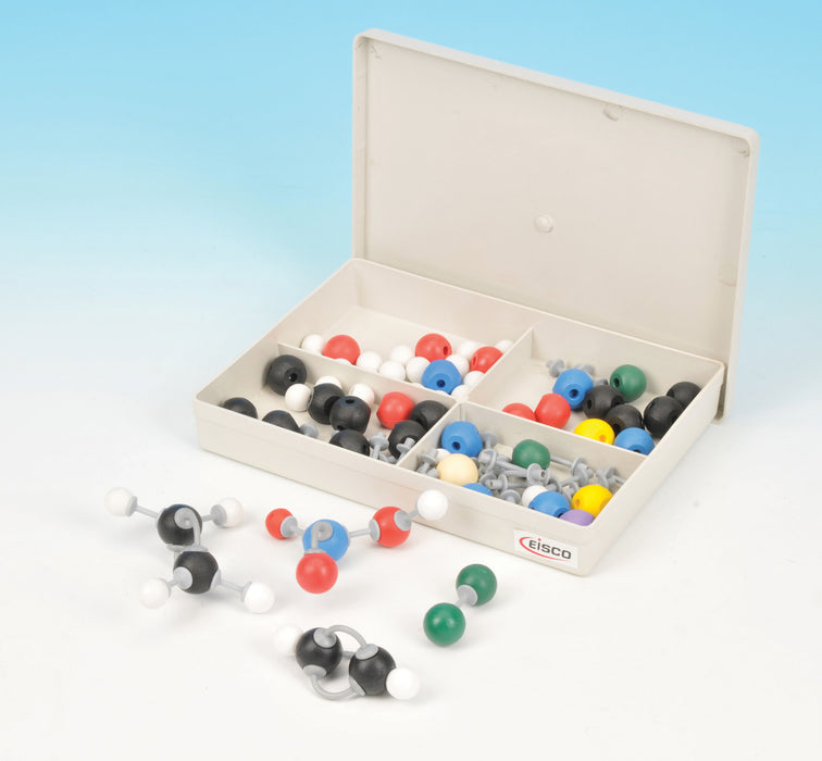 Eisco Labs Basic Inorganic and Organic Chemistry Molecular Model Set, 78 Pieces