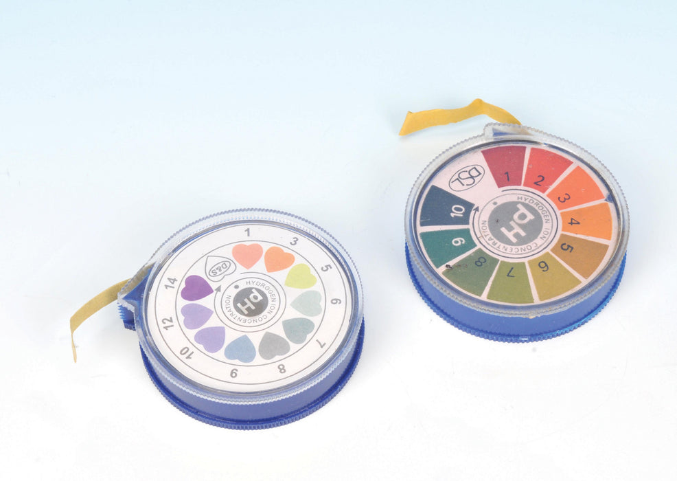 pH Indicator Paper Dispenser, range pH 1 to 11